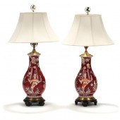 PAIR OF WILDWOOD CHINOISERIE T