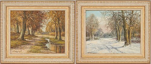 PAIR OF WILHELM HUGO RUPPRECHT