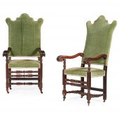 PAIR OF WILLIAM AND MARY STYLE