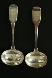 PAIR OF WILLIAM BATEMAN GEORGE