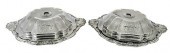 PAIR OF WILLIAM IV ENGLISH SIL