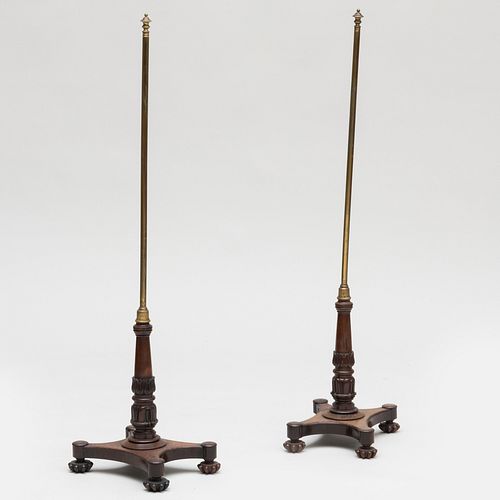 PAIR OF WILLIAM IV ROSEWOOD,