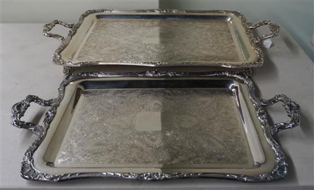 PAIR OF WILLIAM ROGERS SILVER PLATE