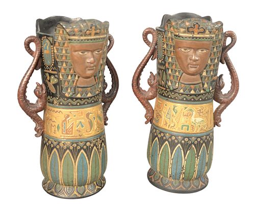 PAIR OF WILLIAM SCHILLER AND SON,