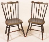 PAIR OF WINDSOR BAMBOO TURNED