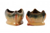 PAIR OF WIS-ART POTTERY VASESP