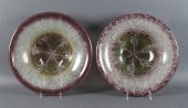 Pair of WMF Ikora glass bowls