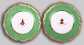 PAIR OF WORCESTER (FLIGHT, BAR