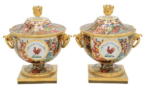 PAIR OF WORCESTER FLIGHT BARR AND