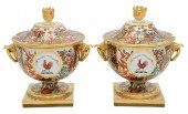 PAIR OF WORCESTER FLIGHT BARR