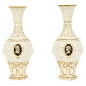 PAIR OF WORCESTER (KERR & BINS