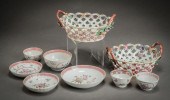 PAIR OF WORCESTER PORCELAIN YE