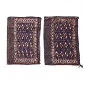 PAIR OF YOMUT JUVALS
TURKMENIS