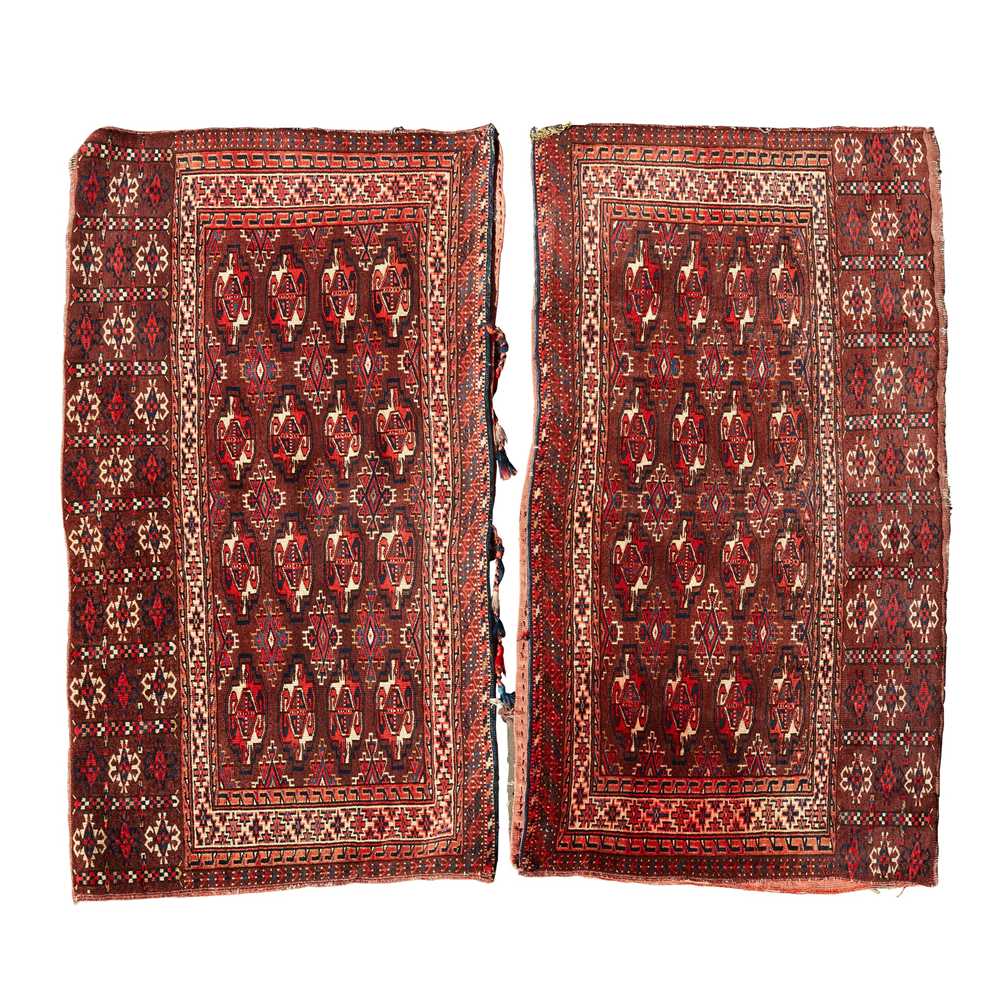 PAIR OF YOMUT JUVALS