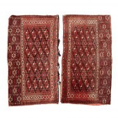PAIR OF YOMUT JUVALS
TURKMENIS