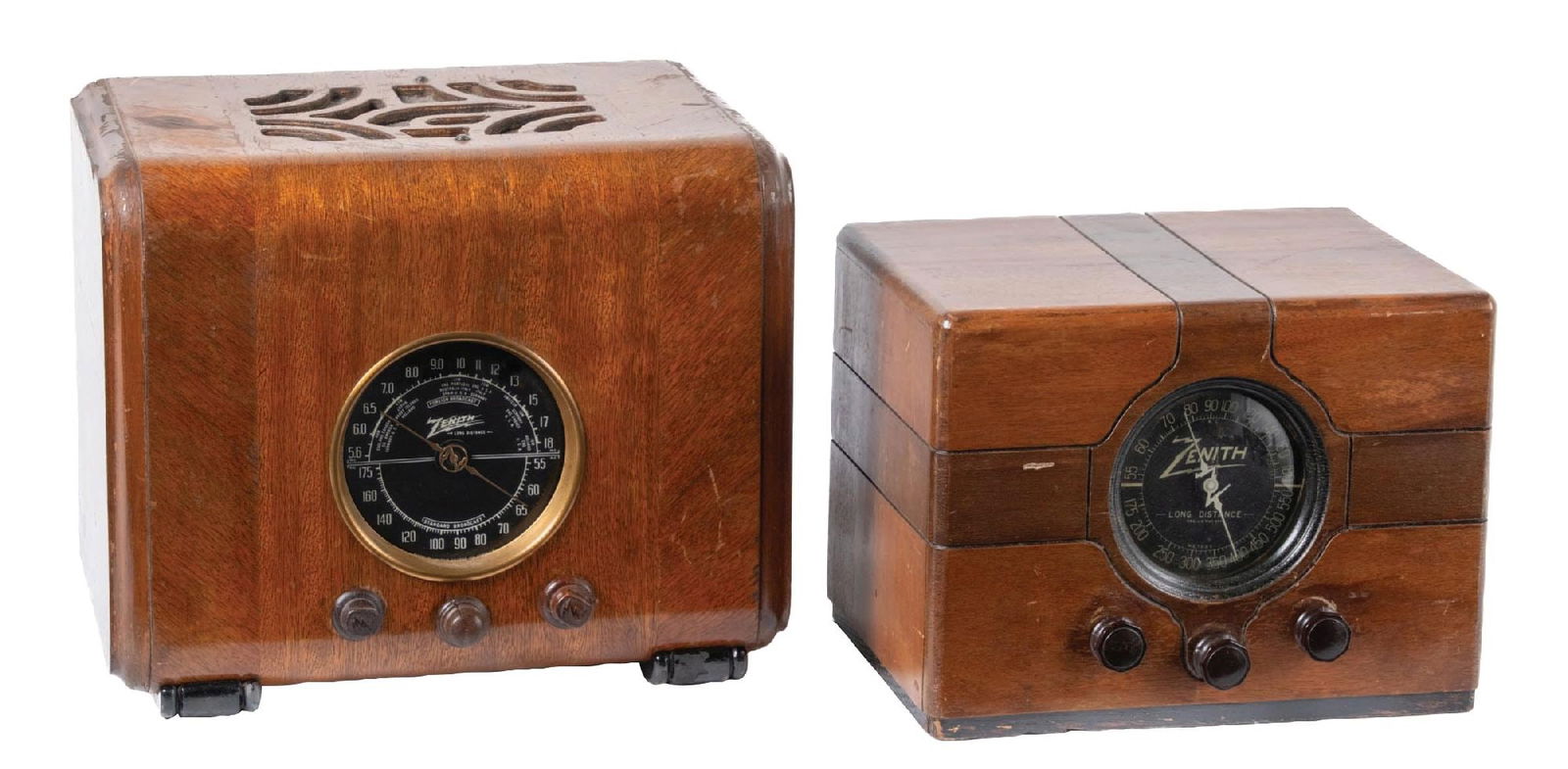 PAIR OF ZENITH RADIOS, MODELS