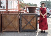 PAIR OVERSIZED CLASSICAL STYLE