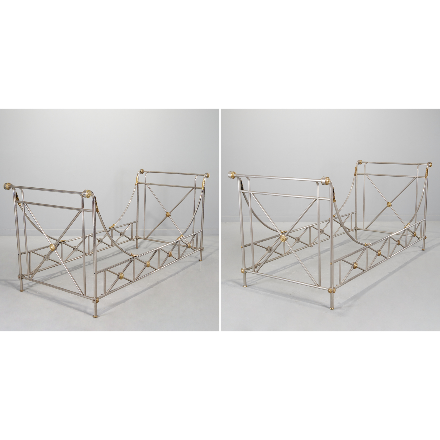 PAIR PAUL M. JONES STEEL & BRASS