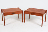 PAIR PBJ MOBLER DANISH TEAK SI