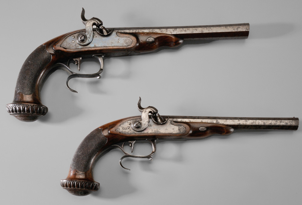 Pair Percussion Dueling Pistols