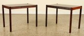 PAIR PETITE SWEDISH ROSEWOOD E