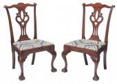 PAIR PHILADELPHIA CHIPPENDALE