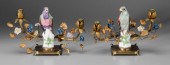 Pair porcelain birds, Samson[?