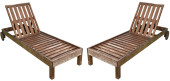 PAIR POTTERY BARN OUTDOOR CHAI