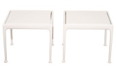PAIR POWDERED COATED STEEL W/