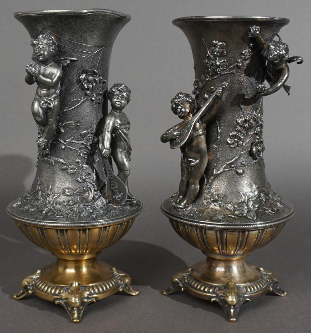 PAIR PROBABLY KAY & CO. ART NOUVEAU