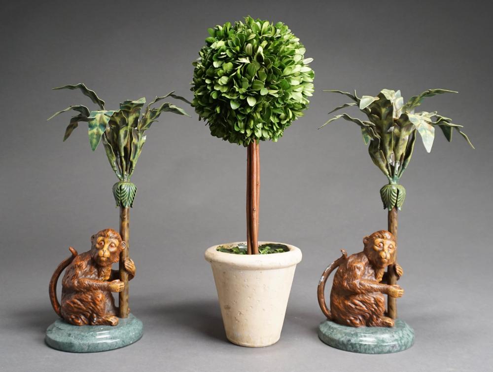PAIR PROBABLY PETITES CHOSES MONKEY