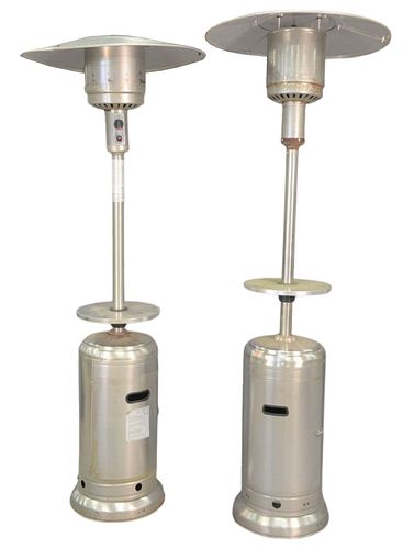 PAIR PROPANE OUTDOOR STAINLESS