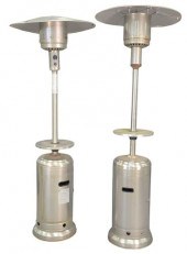 PAIR PROPANE OUTDOOR STAINLESS