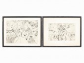 PAIR, PSYCHEDELIC DRAWING ON V