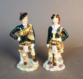 PAIR RADNOR PORCELAIN HIGHLAND
