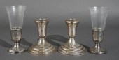 PAIR REED & BARTON WEIGHTED ST