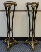 PAIR REGENCY STYLE PARTIAL GIL