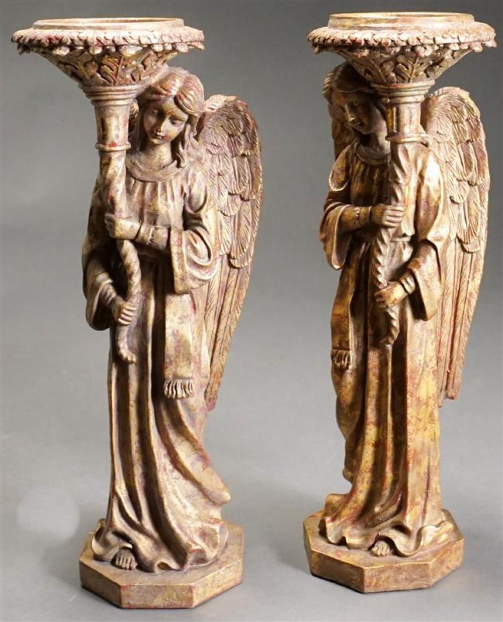 PAIR RENAISSANCE STYLE ANGEL