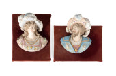PAIR RENAISSANCE STYLE BUST BI