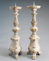 PAIR RENAISSANCE STYLE GILT AN