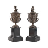 PAIR RENAISSANCE STYLE GRAPE V