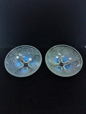 PAIR RENE LALIQUE ''COQUILLE''