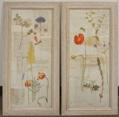 PAIR REPRODUCTION BOTANICAL CO