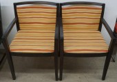 PAIR RICCHIO FOR KNOLL UPHOLST