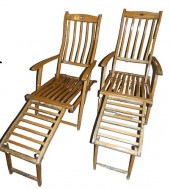 PAIR RMS QUEEN ELIZABETH DECK