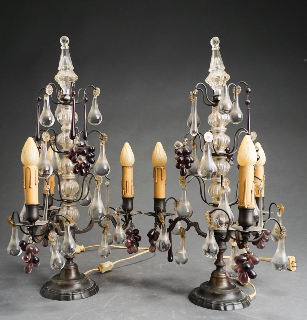 PAIR ROCOCO REVIVAL STYLE MOLDED