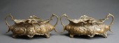 PAIR ROCOCO STYLE BRASS JARDIN