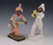 PAIR ROSENTHAL BLACKAMOORS: 1)