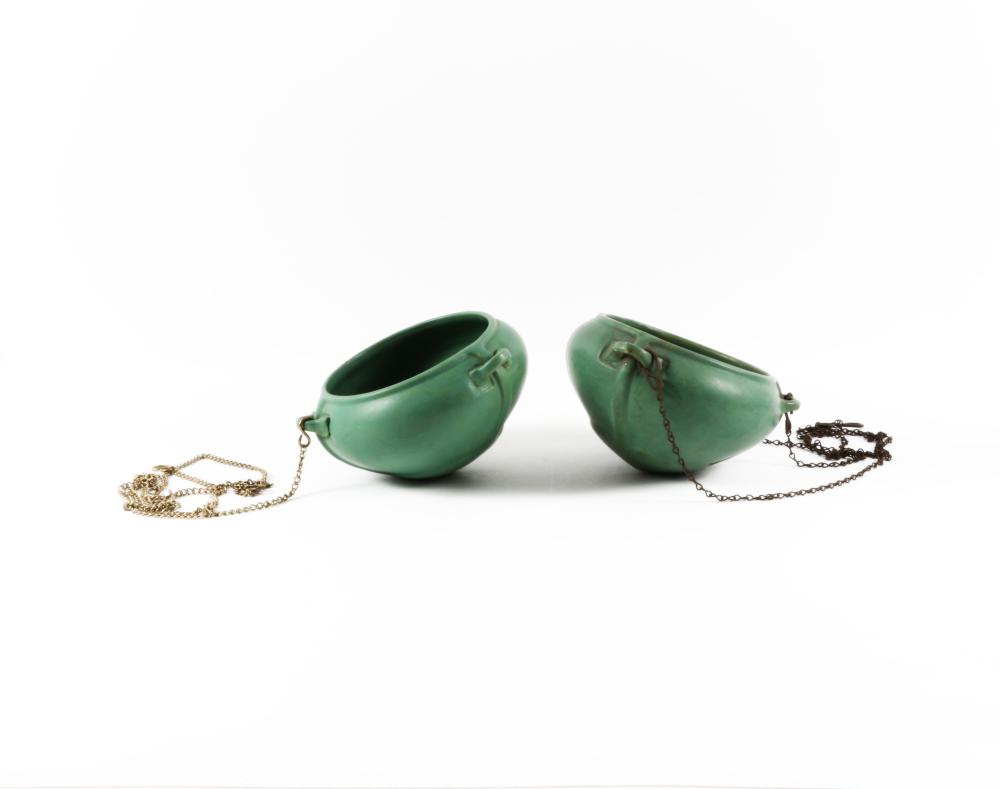PAIR ROSEVILLE MATTE GREEN