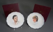 PAIR ROYAL ALBERT COMMEMORATIV